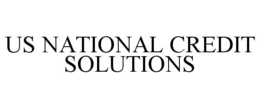 US NATIONAL CREDIT SOLUTIONS