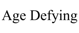 AGE DEFYING
