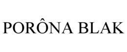 PORÃNA BLAK