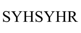 SYHSYHR