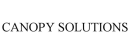 CANOPY SOLUTIONS