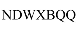 NDWXBQQ