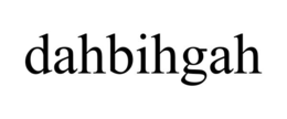 DAHBIHGAH