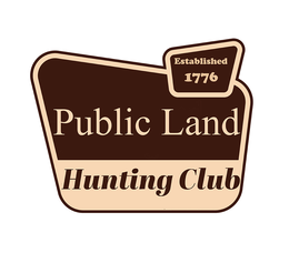 ESTABLISHED 1776  PUBLIC LAND HUNTING CLUB