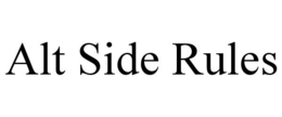 ALT SIDE RULES