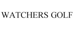 WATCHERS GOLF