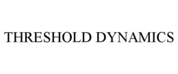 THRESHOLD DYNAMICS