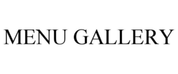 MENU GALLERY