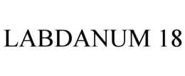 LABDANUM 18
