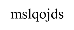 MSLQOJDS