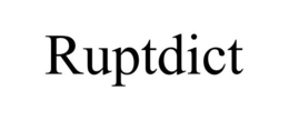 RUPTDICT