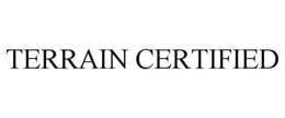 TERRAIN CERTIFIED
