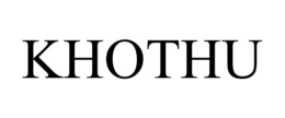 KHOTHU