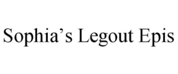 SOPHIAâS LEGOUT EPIS