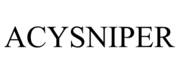ACYSNIPER