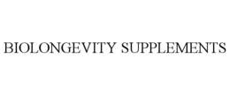 BIOLONGEVITY SUPPLEMENTS