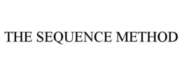 THE SEQUENCE METHOD