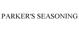 PARKER'S SEASONING