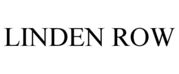 LINDEN ROW