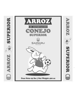 ARROZ SUPERIOR ARROZ DE EXPORTACIÃN CONEJO SUPERIOR SAPARU FROM ECUADOR PESO NETO 25 LBS | NET WEIGHT 400 OZ ARROZ SUPERIOR