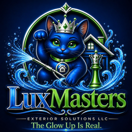 LUXMASTERS EXTERIOR SOLUTIONS LLC THE GLOW UP IS REAL.
