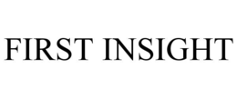 FIRST INSIGHT