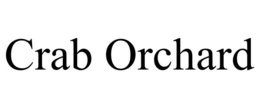 CRAB ORCHARD