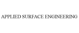 APPLIED SURFACE ENGINEERING