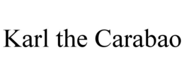KARL THE CARABAO