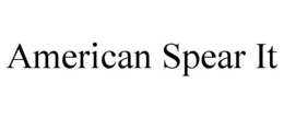 AMERICAN SPEAR IT