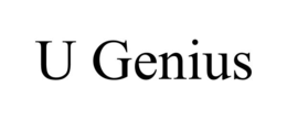 U GENIUS