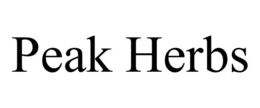 PEAK HERBS