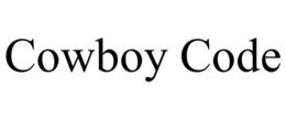COWBOY CODE