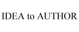 IDEA TO AUTHOR