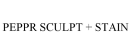 PEPPR SCULPT + STAIN