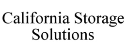 CALIFORNIA STORAGE SOLUTIONS