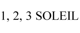 1, 2, 3 SOLEIL