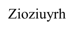 ZIOZIUYRH