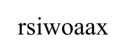RSIWOAAX