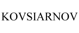 KOVSIARNOV