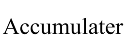 ACCUMULATER