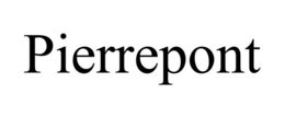 PIERREPONT