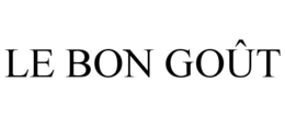 LE BON GOÃT