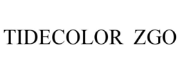 TIDECOLOR  ZGO