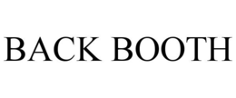 BACK BOOTH