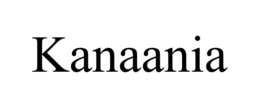 KANAANIA