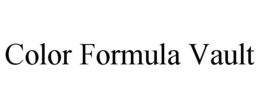 COLOR FORMULA VAULT
