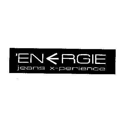 ENERGIE JEANS X-PERIENCE Trademark - Serial Number 76422921 :: Justia  Trademarks