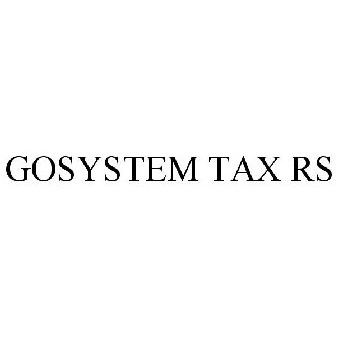 GOSYSTEM TAX RS Trademark of Thomson Reuters (Tax & Accounting) Inc. -  Registration Number 3831388 - Serial Number 77905416 :: Justia Trademarks