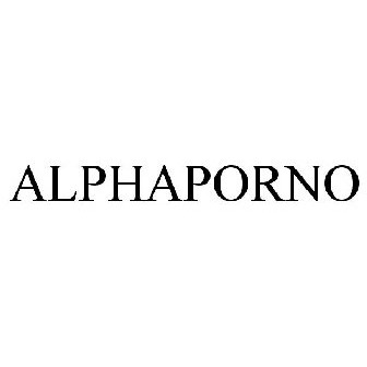 ALPHAPORNO Trademark - Registration Number 4186682 - Serial Number